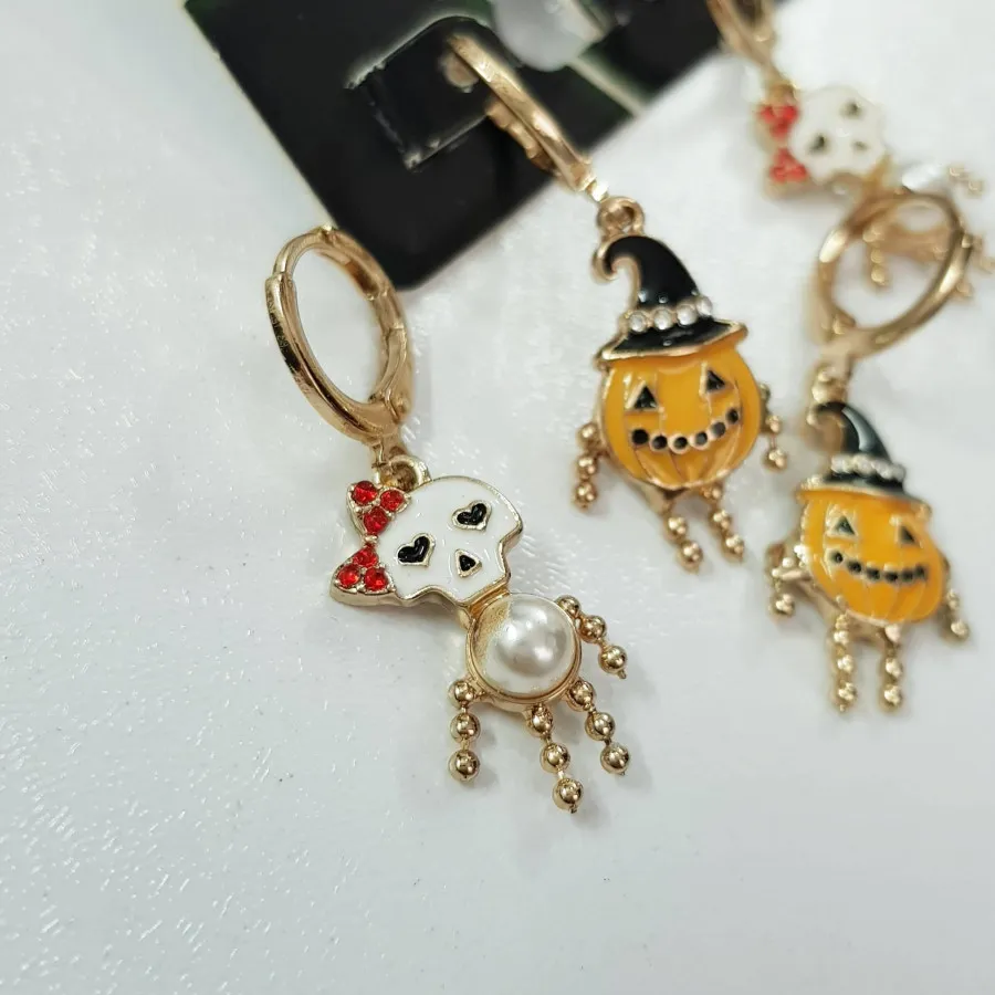 پک گوشواره قفلی هالووین