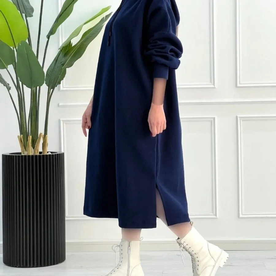 هودی بلند کلاهدار