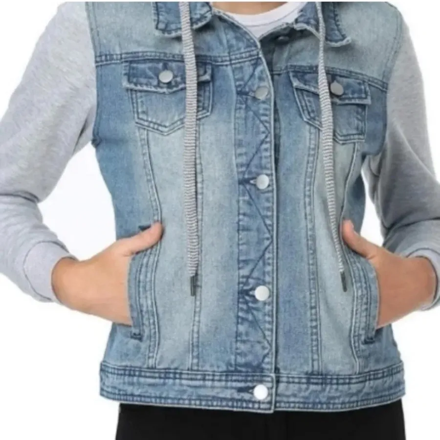 کراپ کت جین زنانه