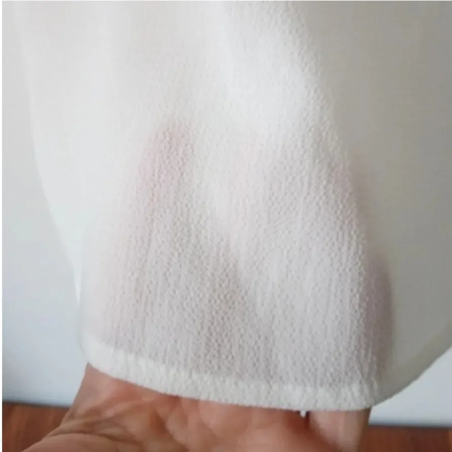 بلوز کرپ آستین کوتاه زنان