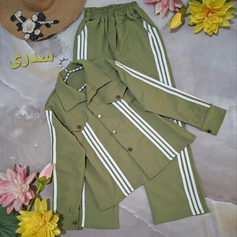 #ست کت و شلوار نیم بگ