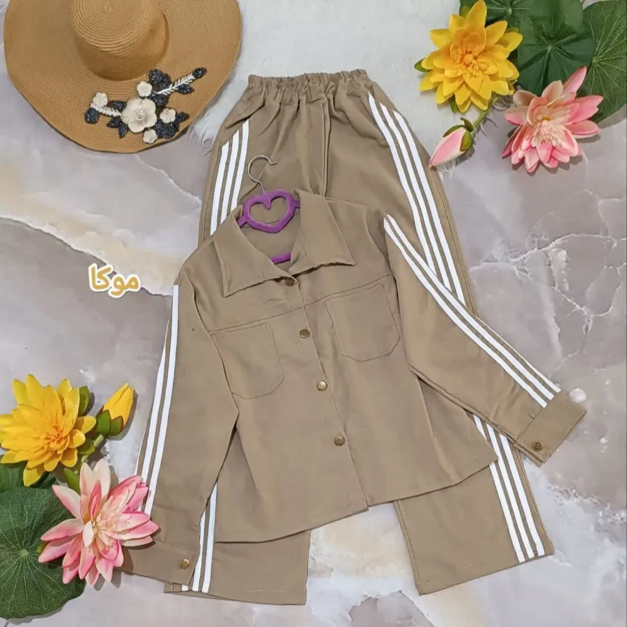 #ست کت و شلوار نیم بگ