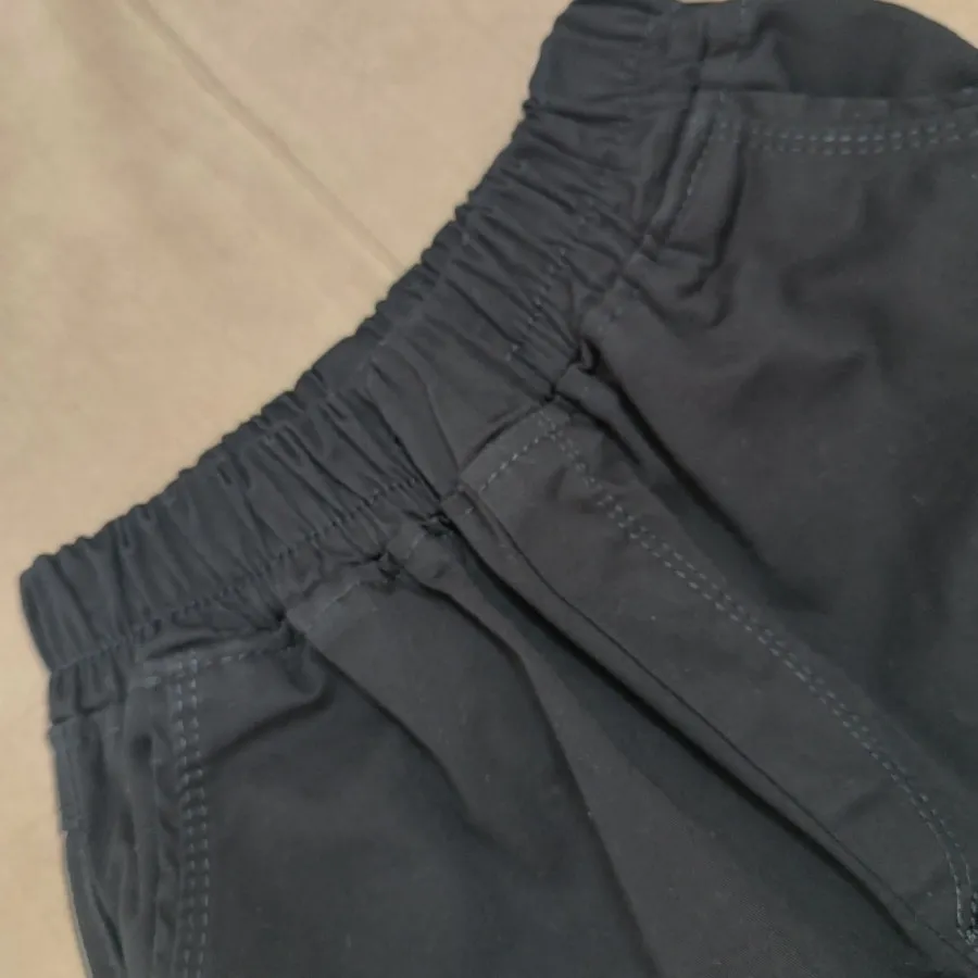 شلوار کتان سورمه ای اسپرت