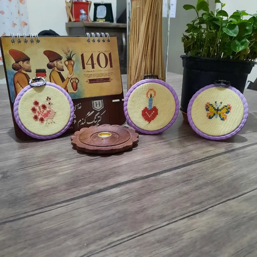 تابلوی کوچک شماره دوزی