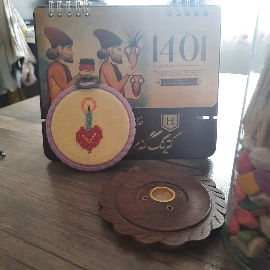 تابلوی کوچک شماره دوزی