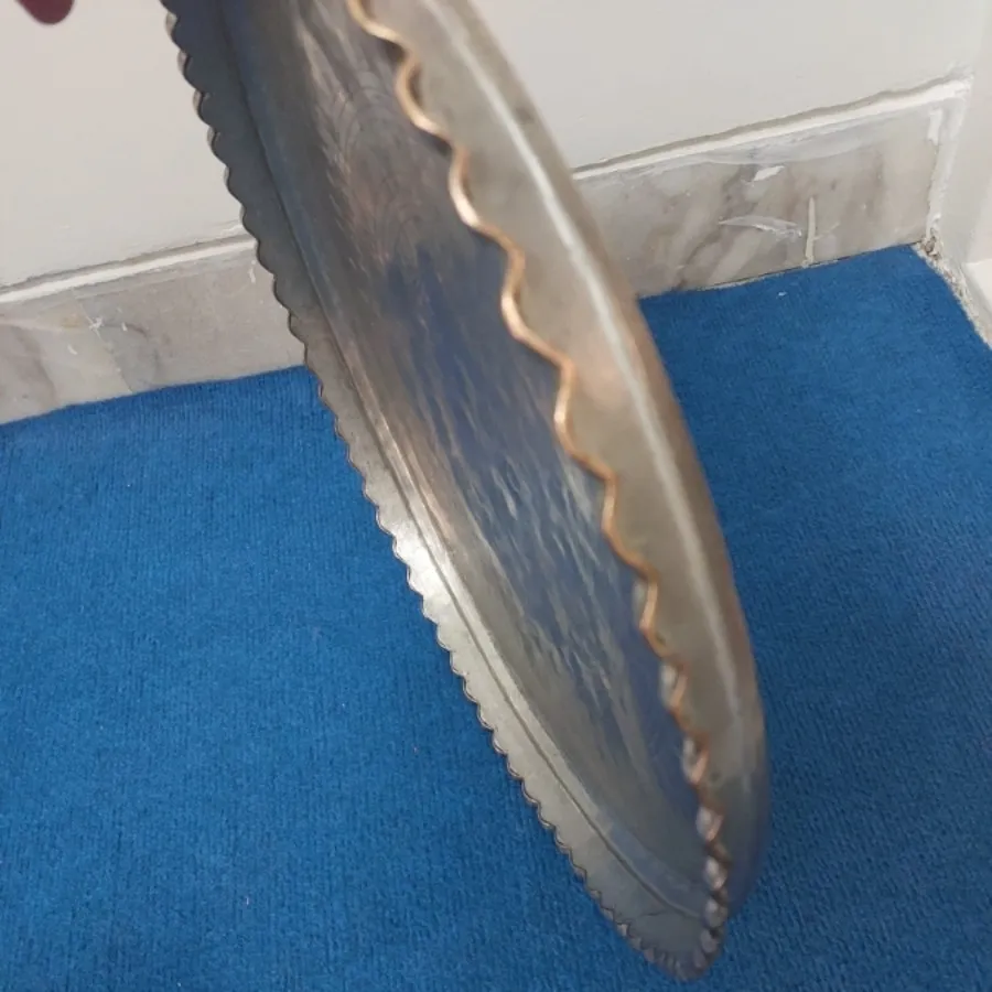 مجمعه . سینی مسی عتیقه.