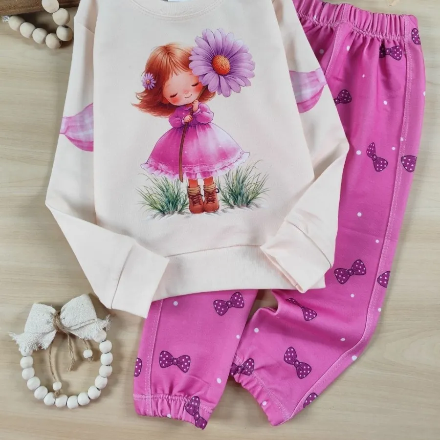 بلوز و شلوار دختر بابونه