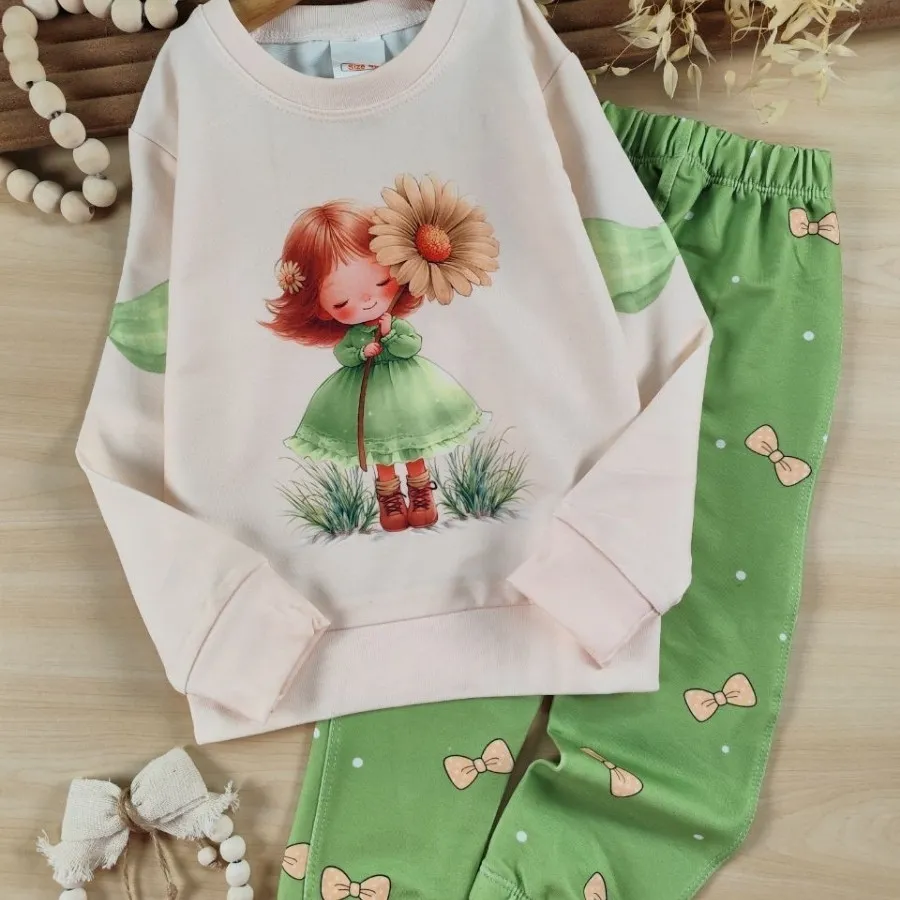 بلوز و شلوار دختر بابونه