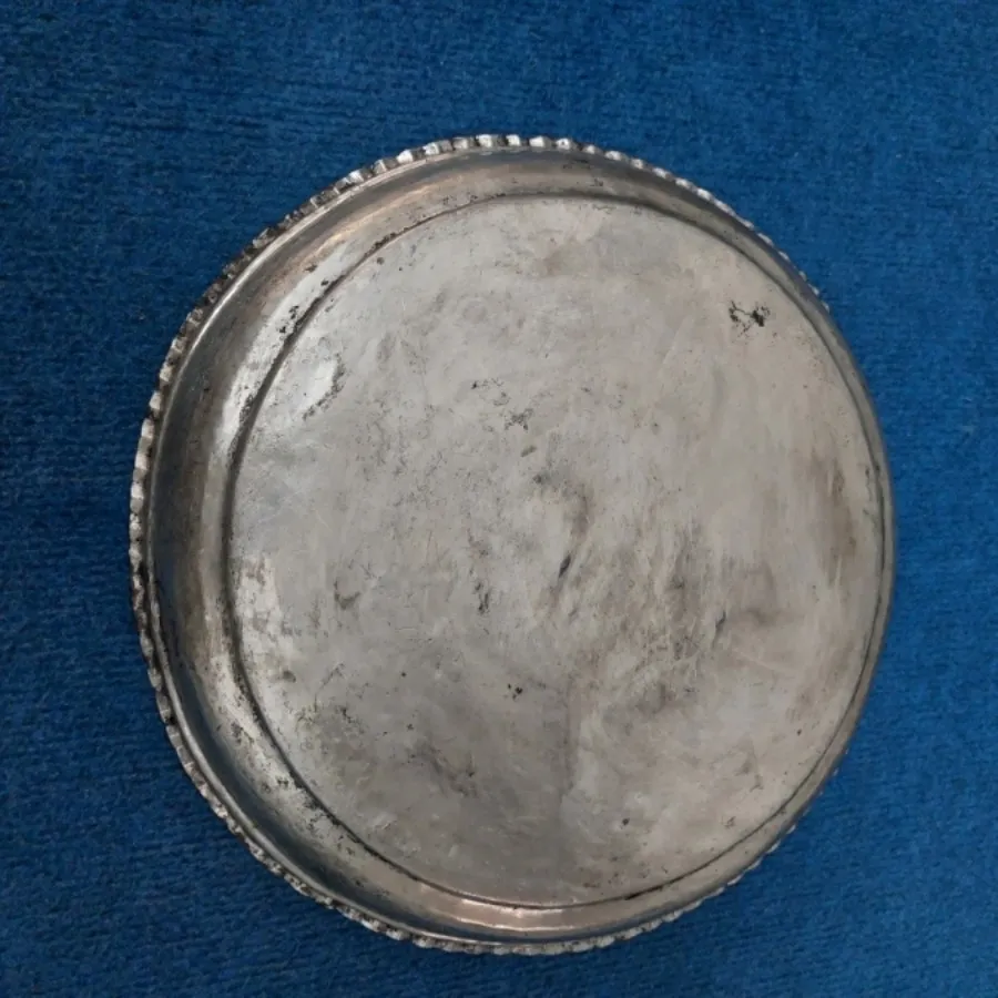 سینی مسی لبه کنگره  قدیمی