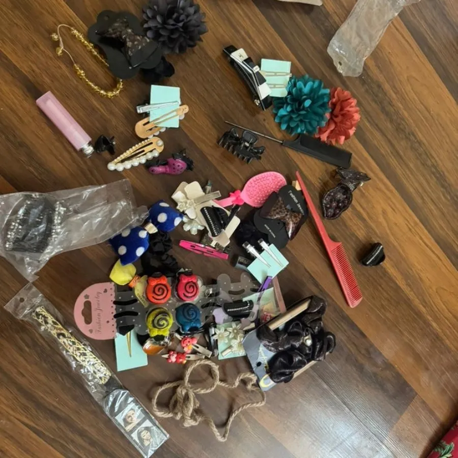 گل سر و سنجاق سر