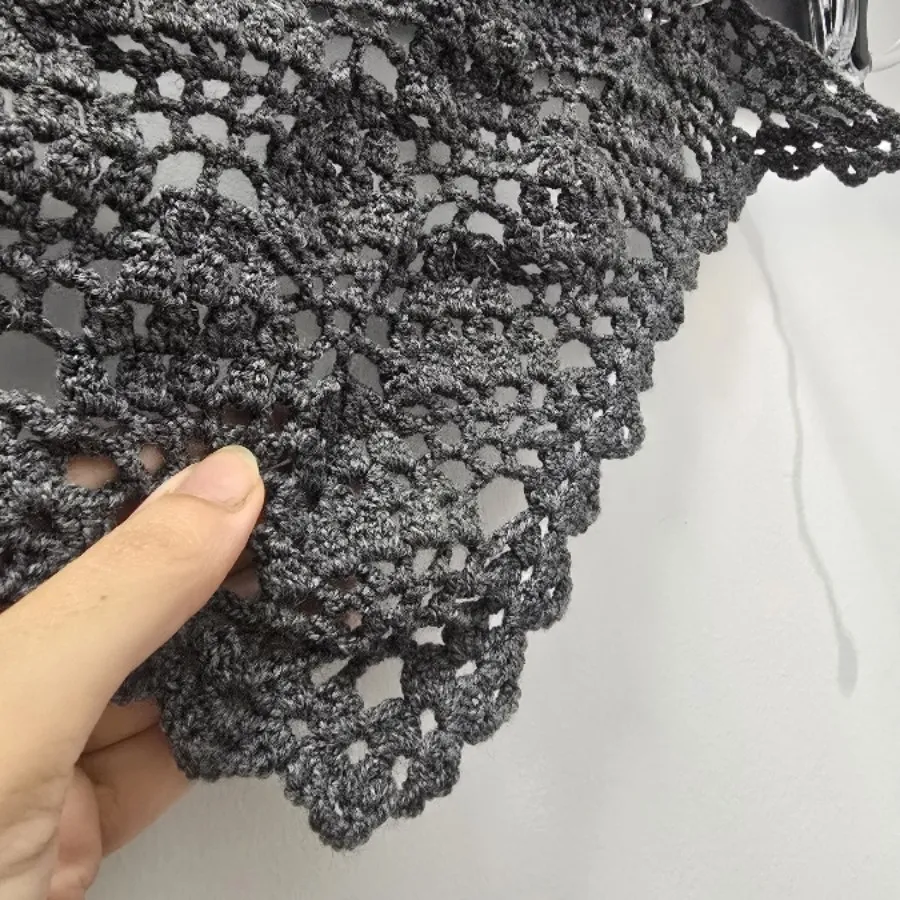 مینی اسکارف قلاب‌بافی