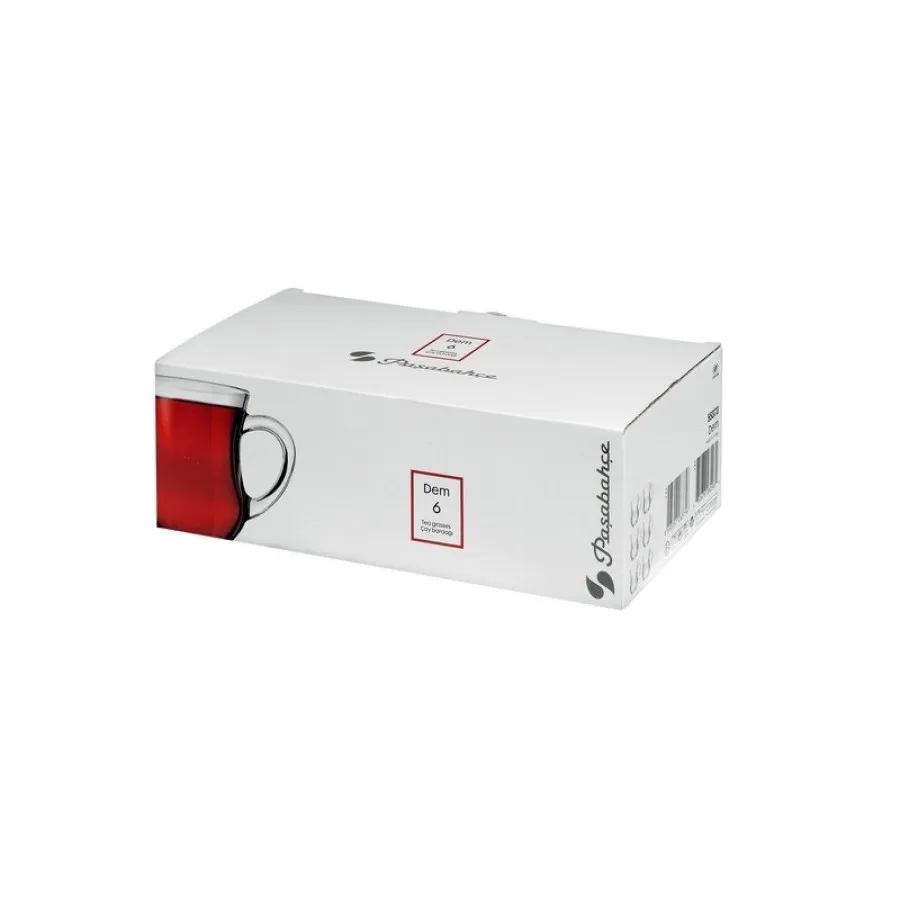 استکان ترک دسته دار 18 عد