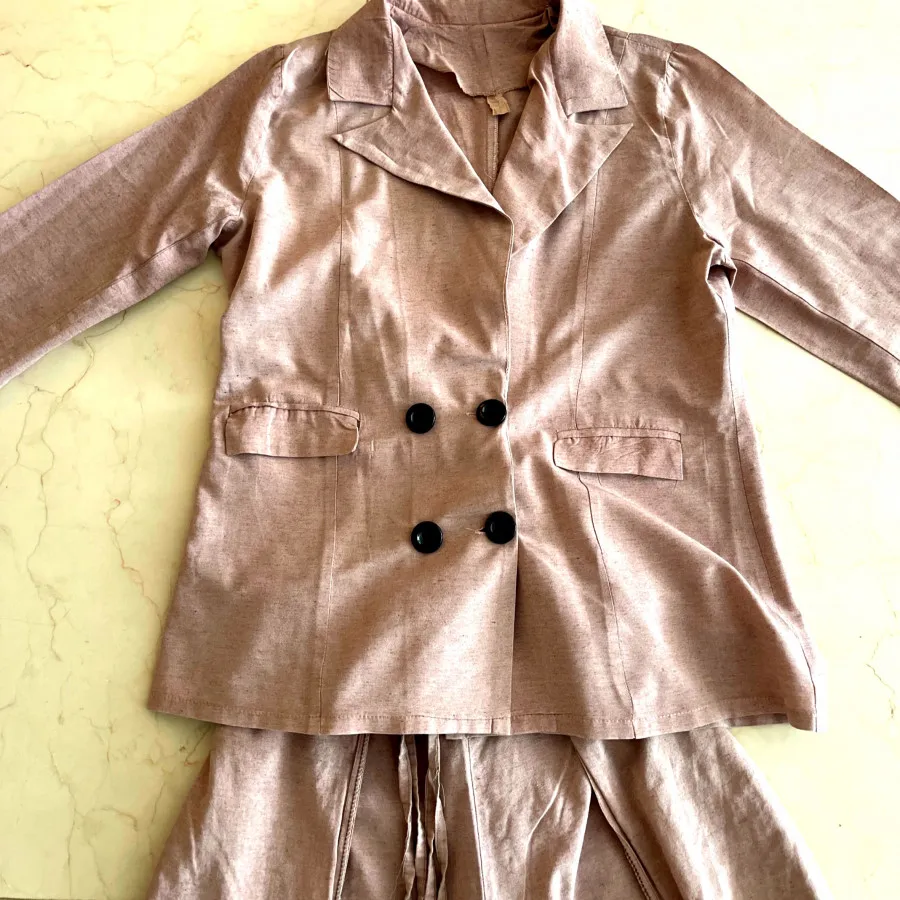 کت شلوار نخی