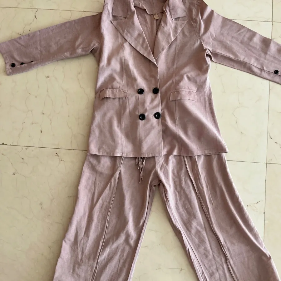 کت شلوار نخی