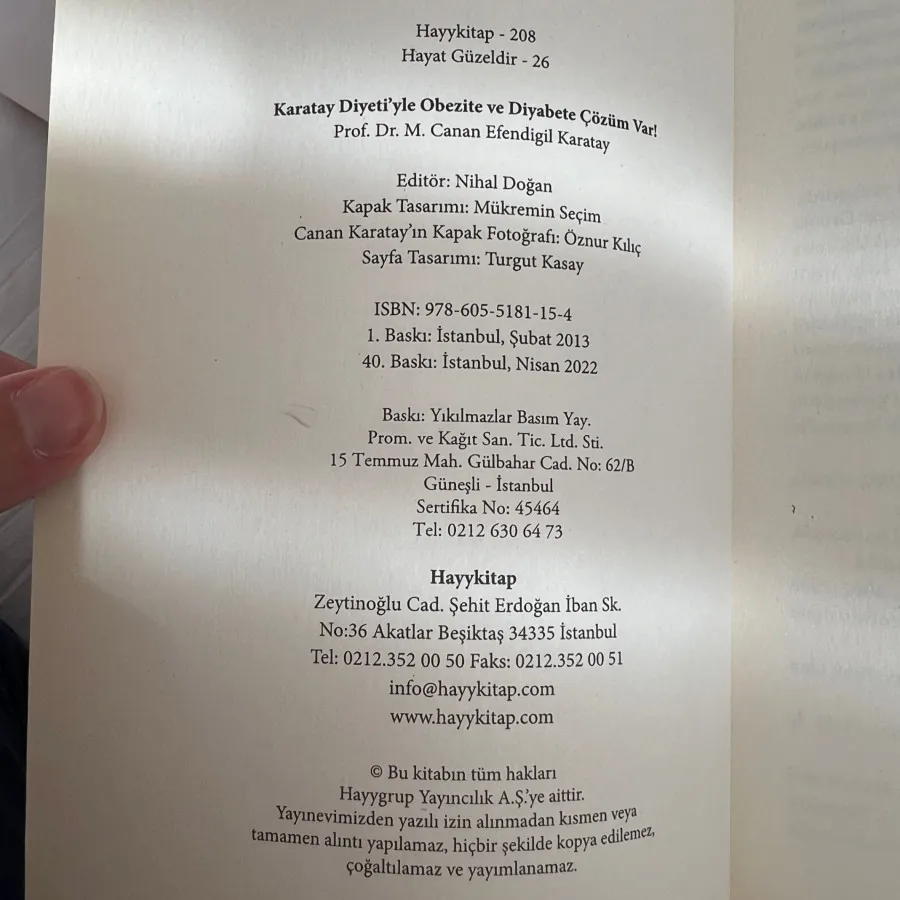 کتاب پرفسور جانان کاراتای