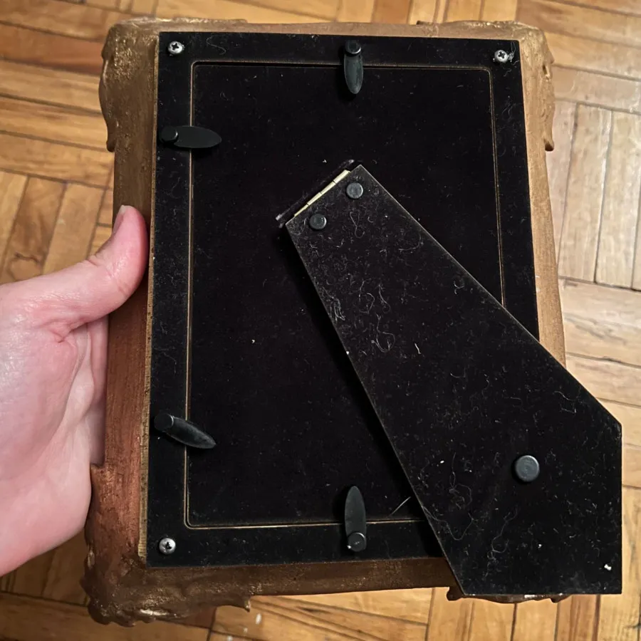 قاب عکس رزین پتینه