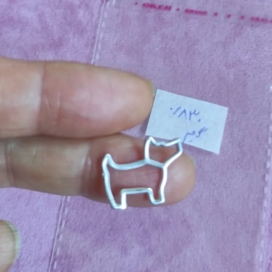 پلاک نقره سگ