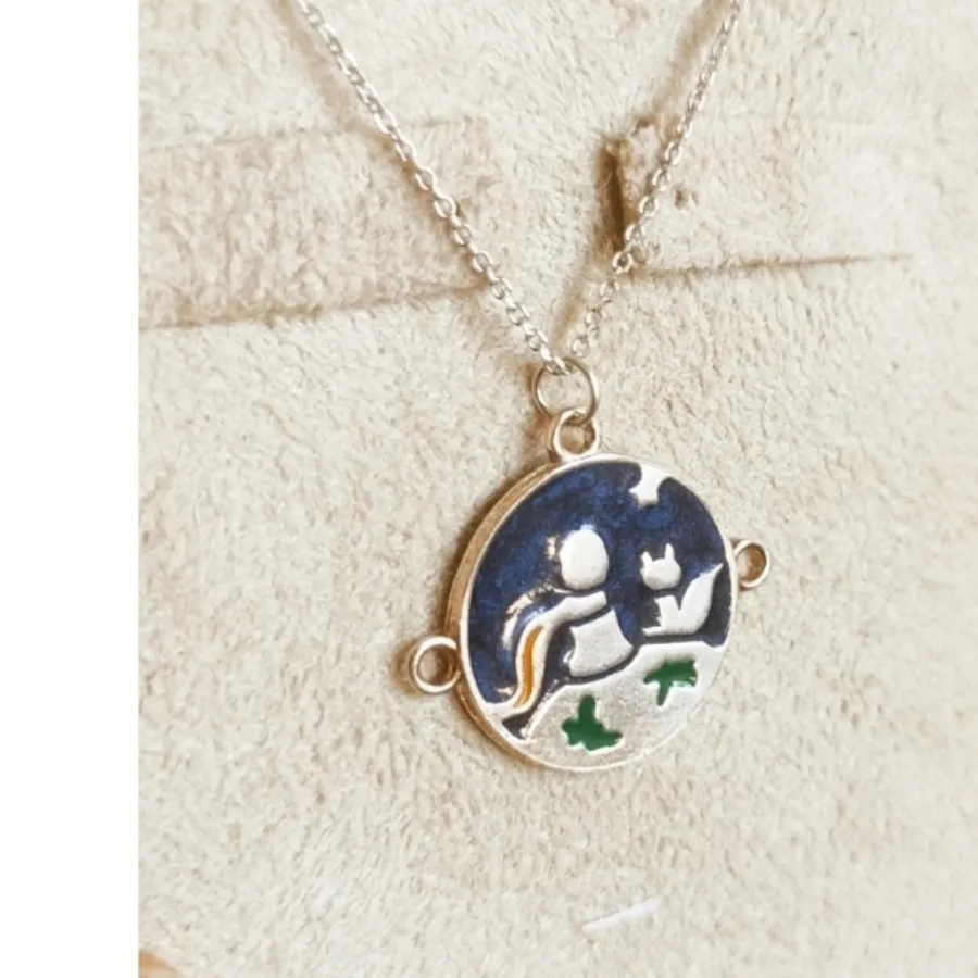 گردنبند نقره شازده کوچولو