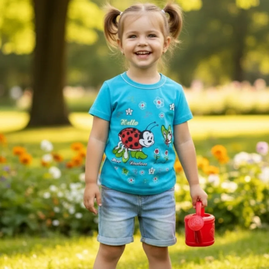 دوتا تیشرت دخترانه