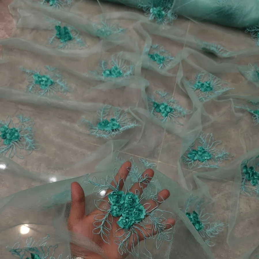 ?تور اپلیک گل برجسته شکو