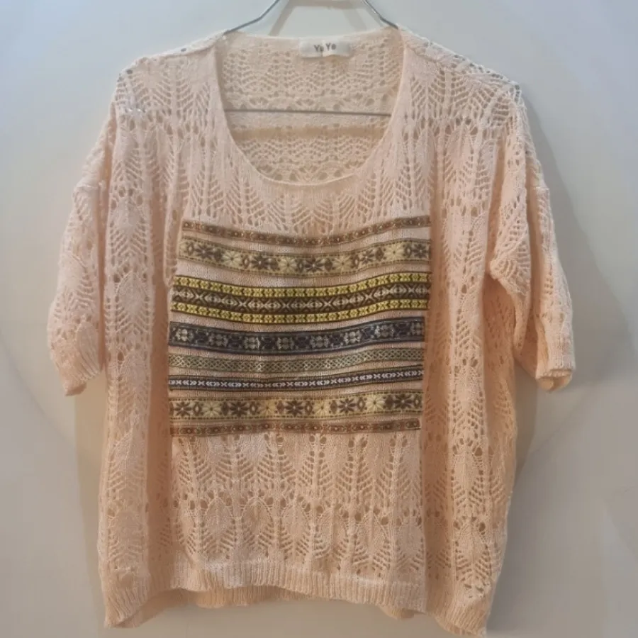 بلوز قلاب بافی