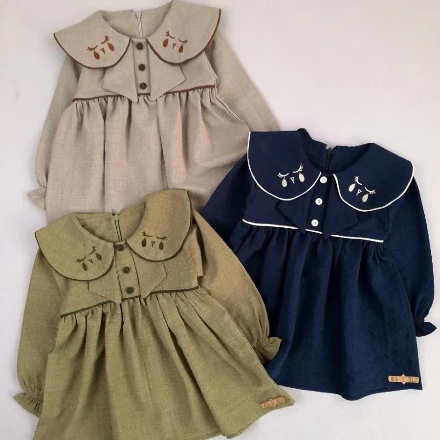 پیراهن یقه گلدوزی چشم ?