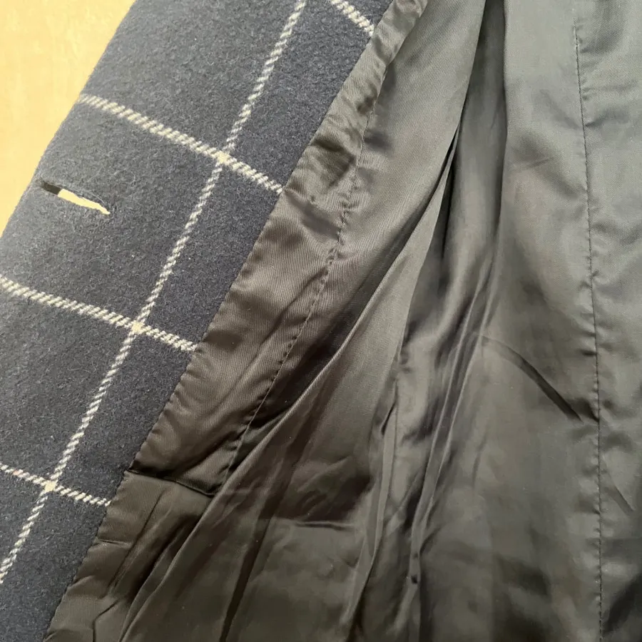 کت سورمه ای پشمی