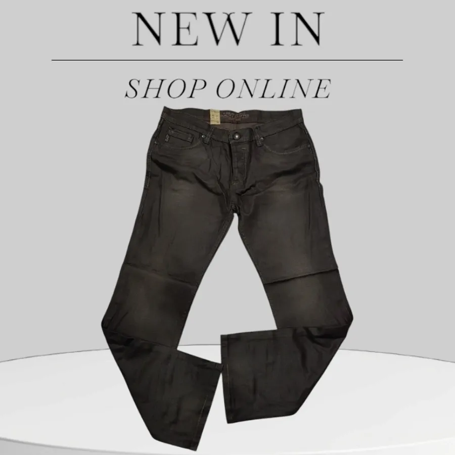 شلوارجین قهوه ای ترک