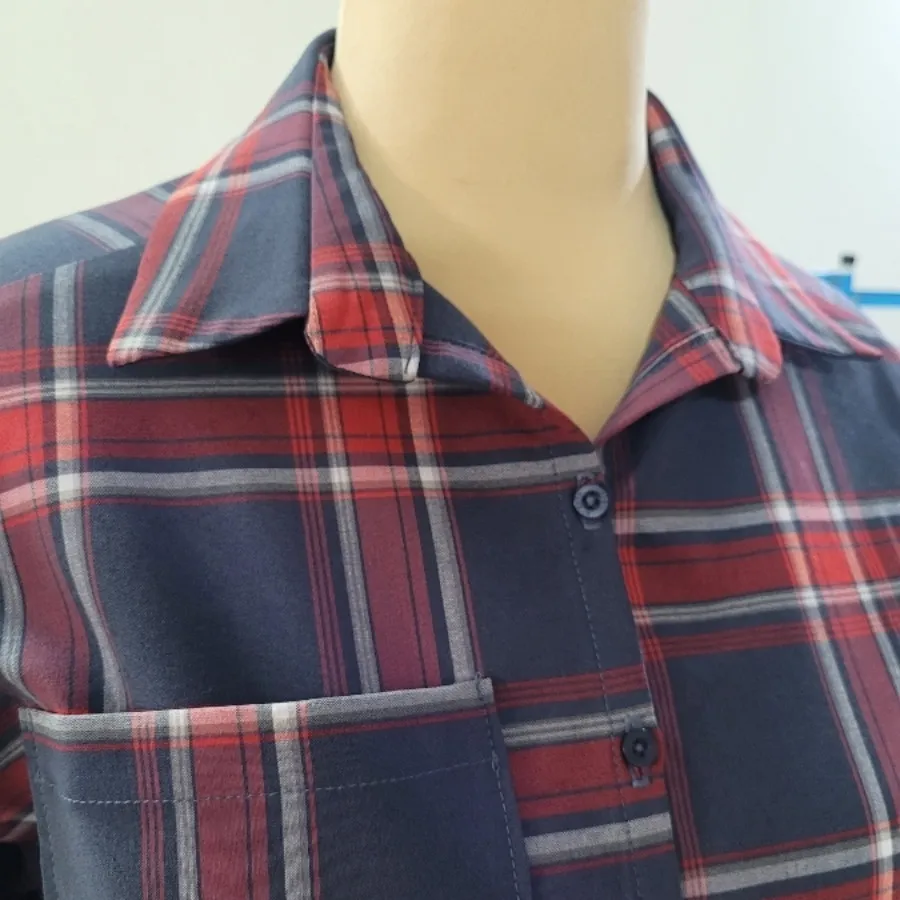 مانتو چهارخانه درجه‌یک