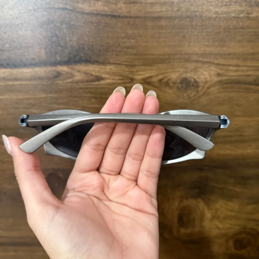 عینک فشن نقره ای