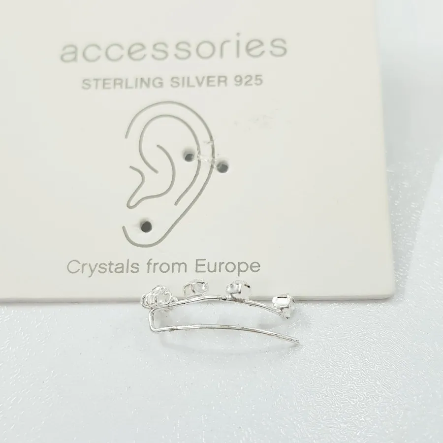 گوشواره کلایمبرز نقره 925