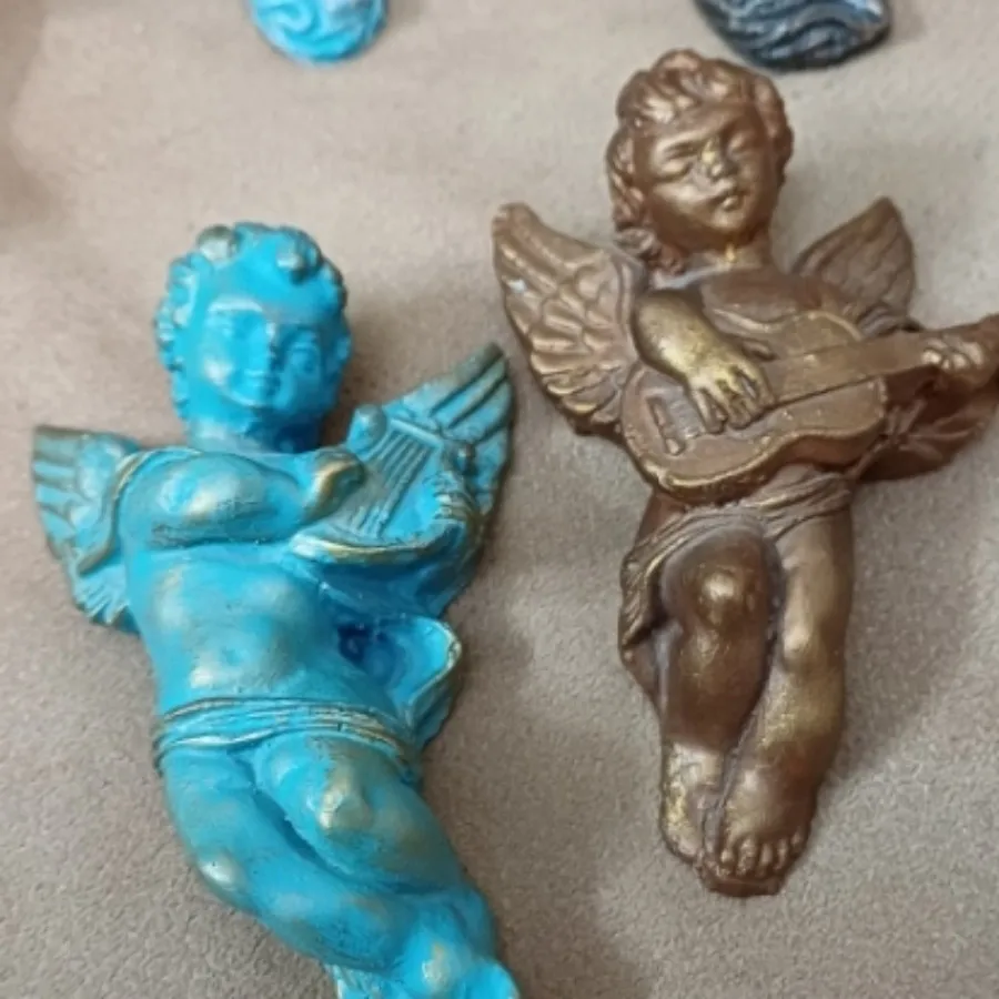 دیوار کوب، مجسمه طرح فرشه