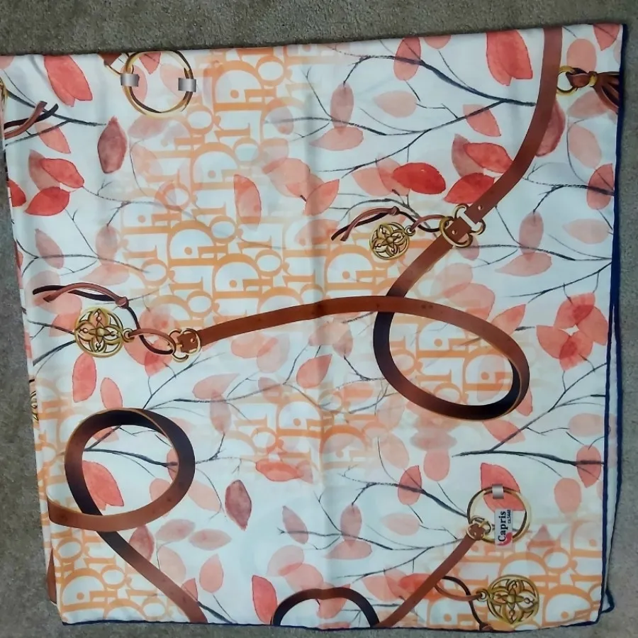 روسری ابریشم تویل