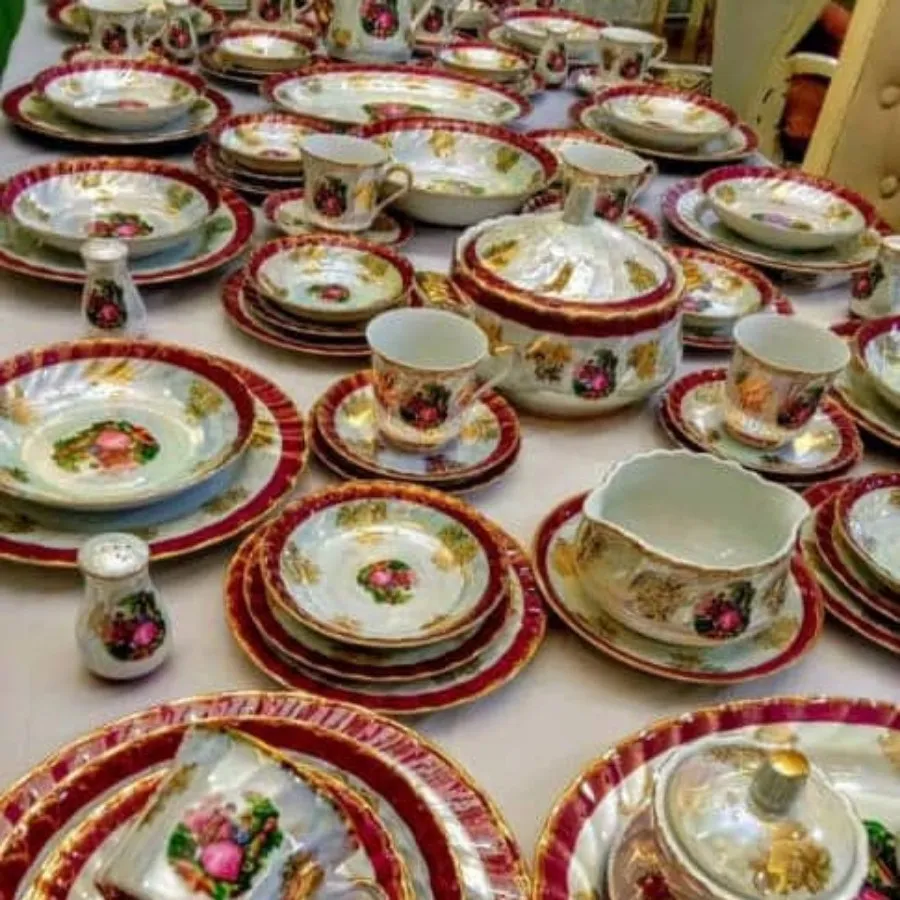 سرویس چینی ظروف کلکسیونی