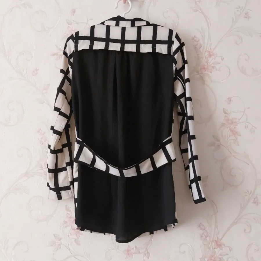 شومیز کتی طرحدار وارداتی