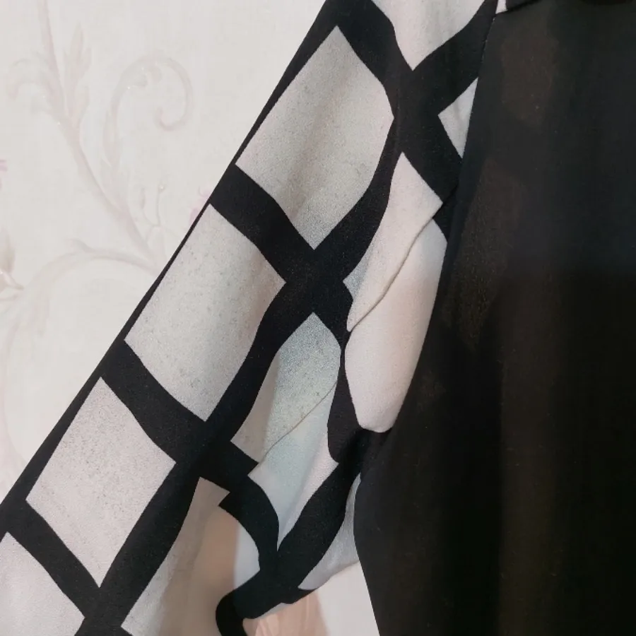 شومیز کتی طرحدار وارداتی