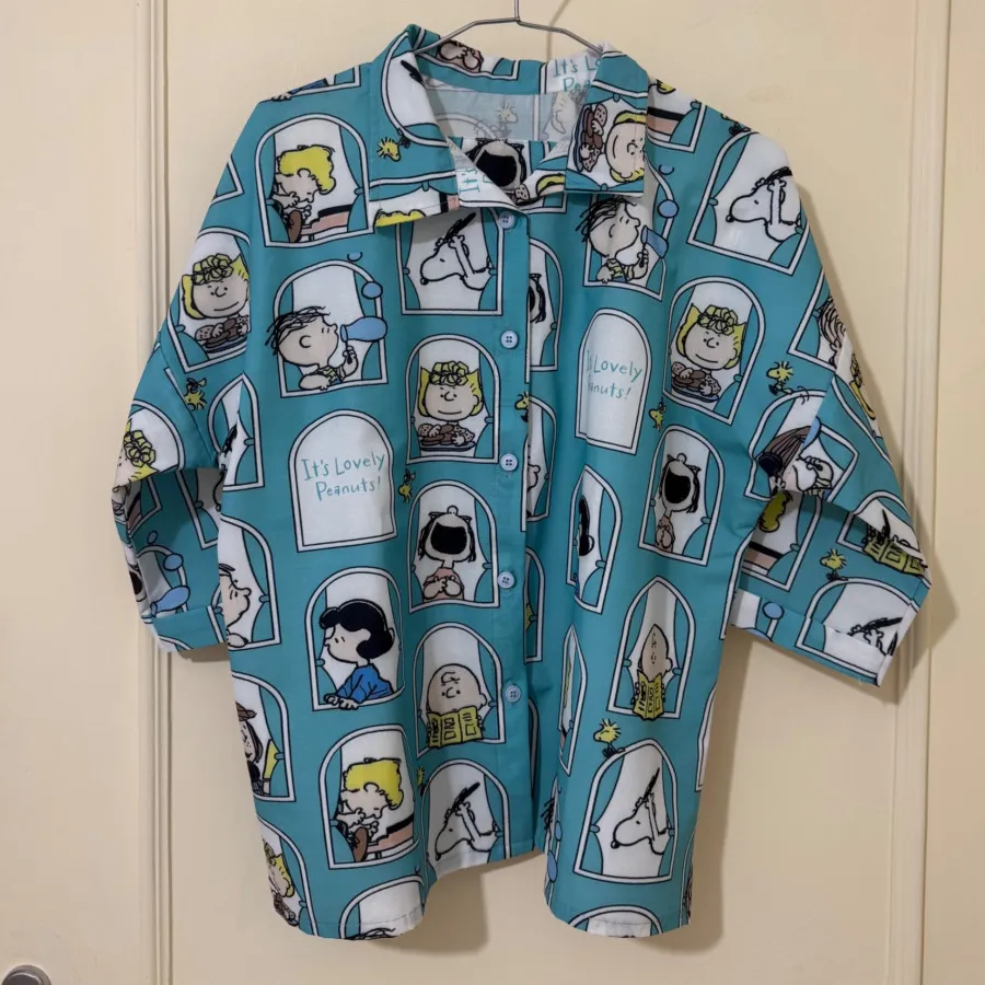 شومیز بامزه آبی