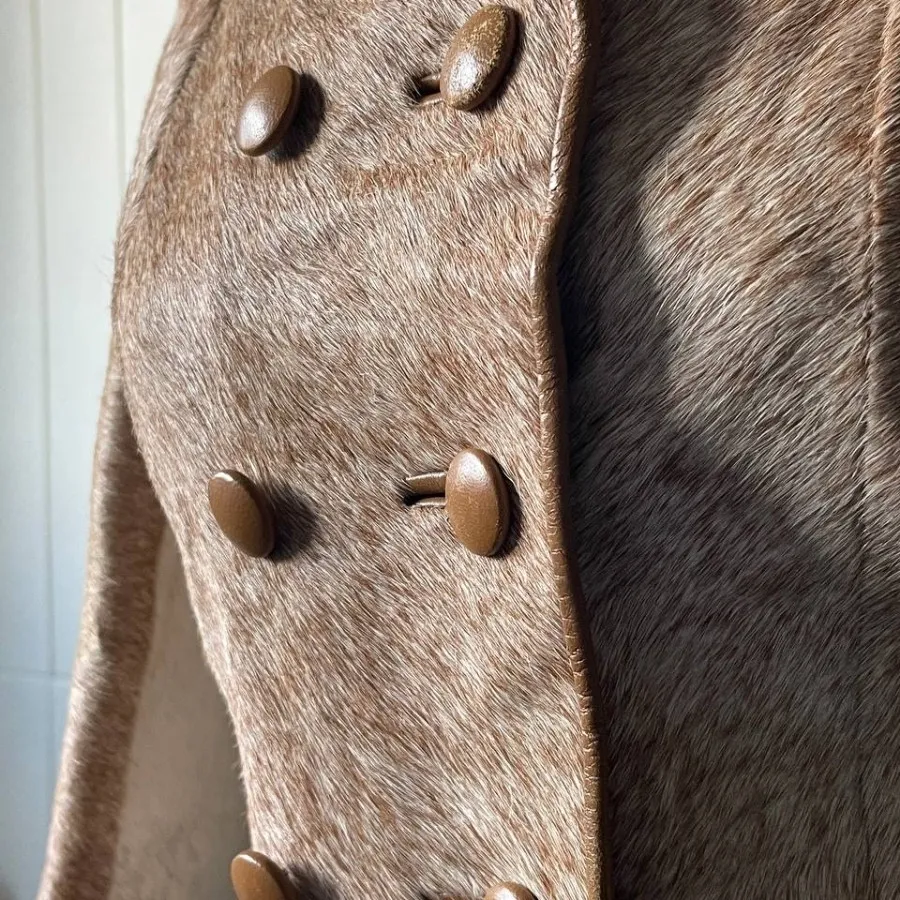 پالتو پوست و چرم