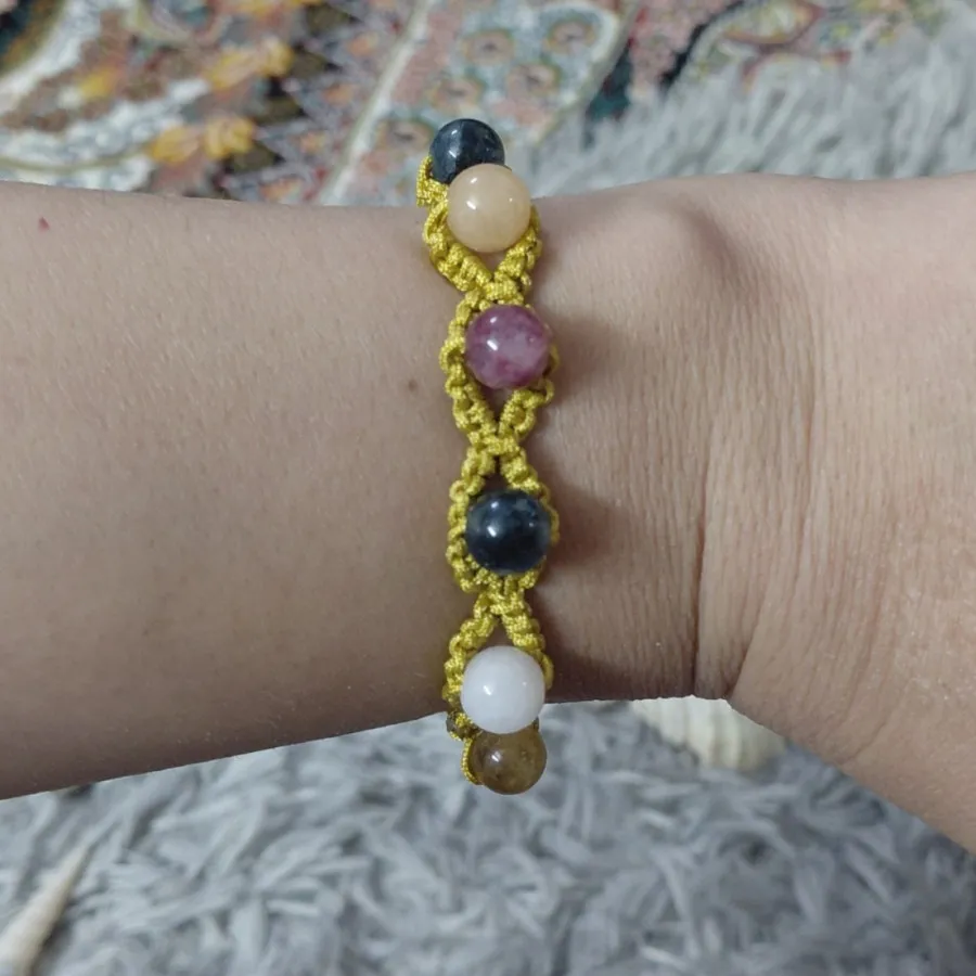 دستبند سنگ طبیعی