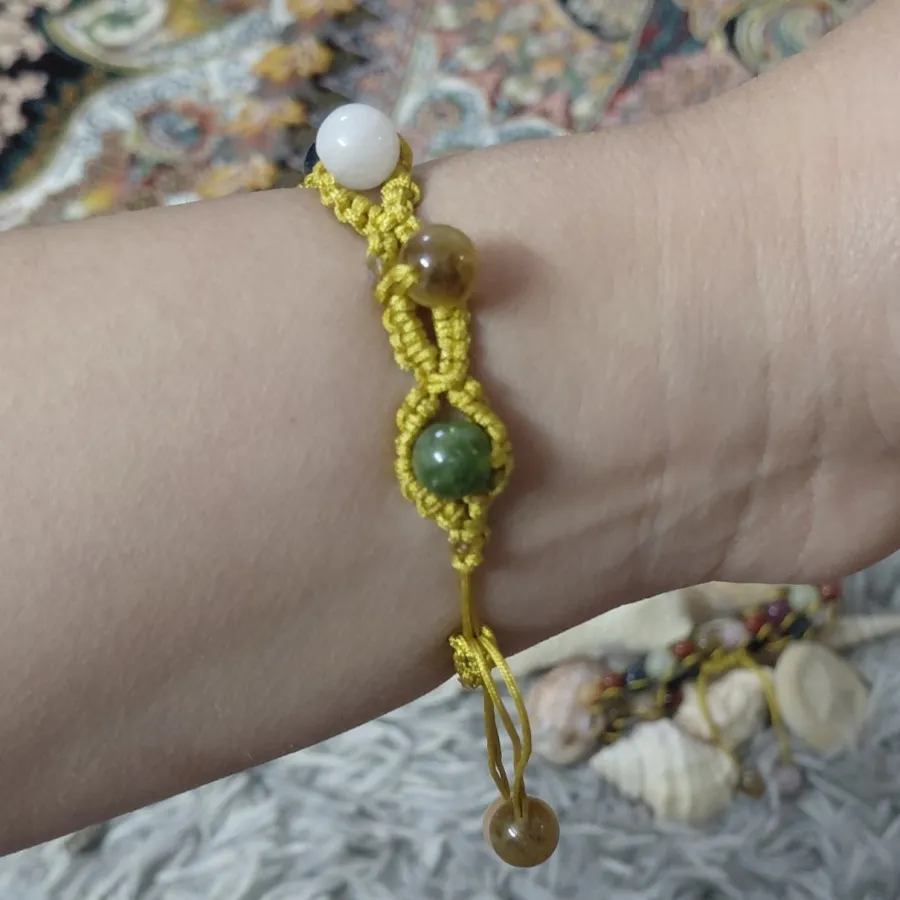 دستبند سنگ طبیعی