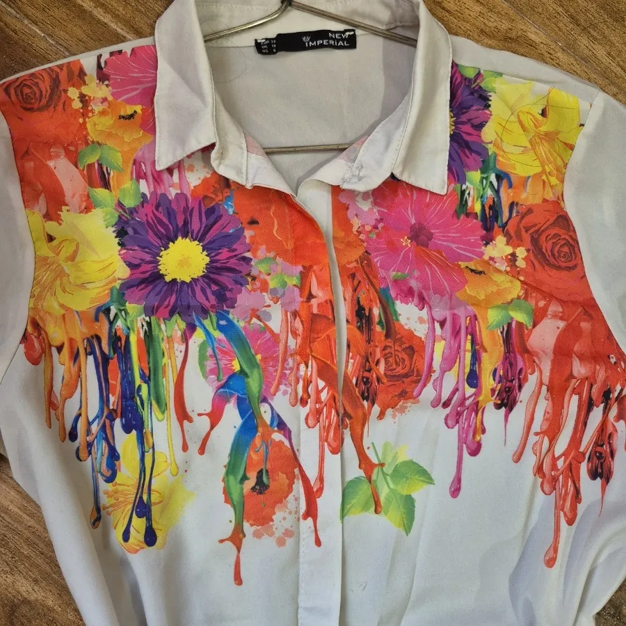 شومیز آبرنگی