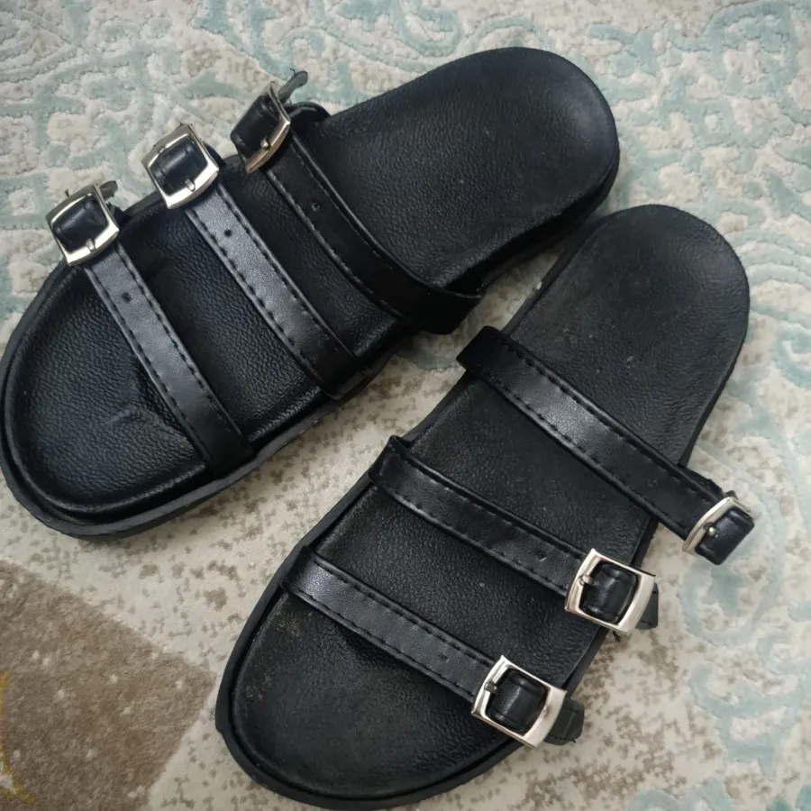 صندل تابستانی مشکی