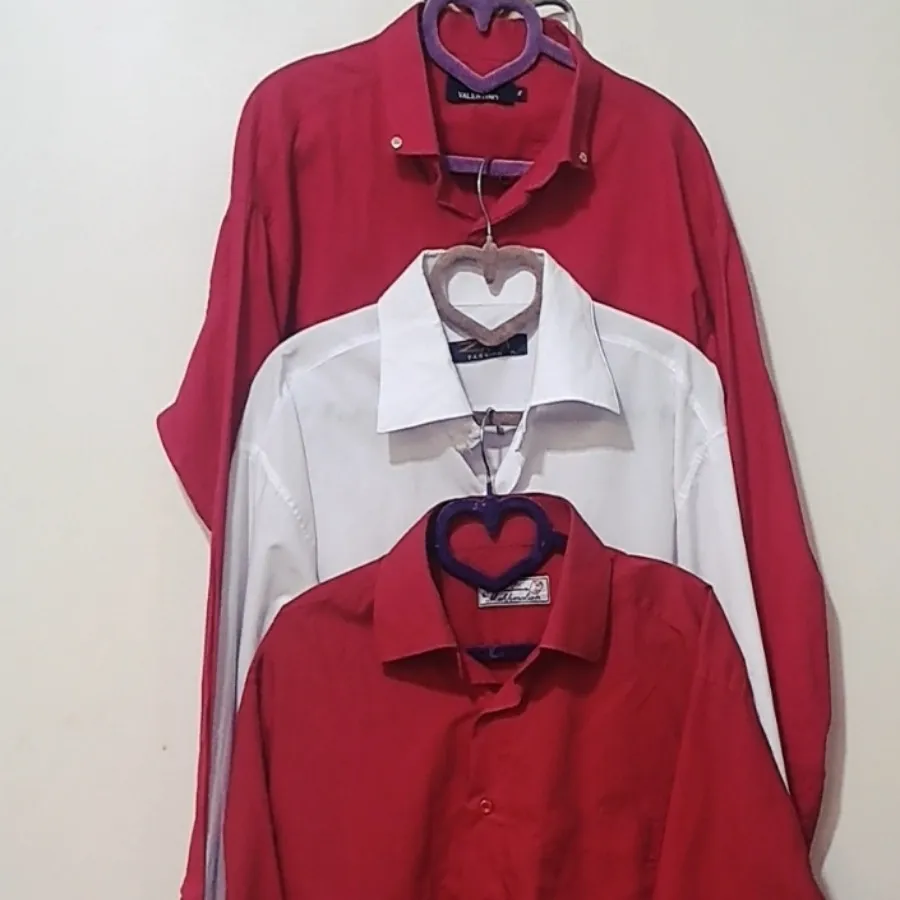 پیراهن مردانه قرمز حراج