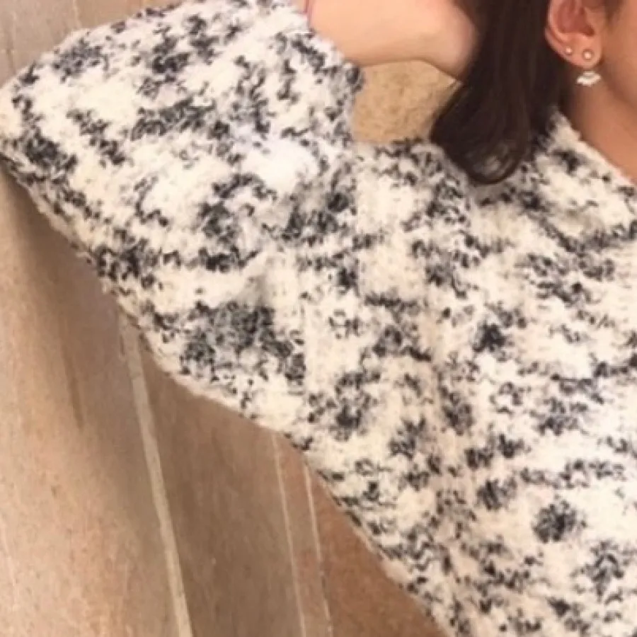 هودی کوتاه خال خالی