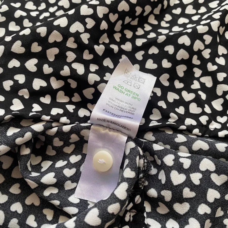 تاپ سفید مشکی