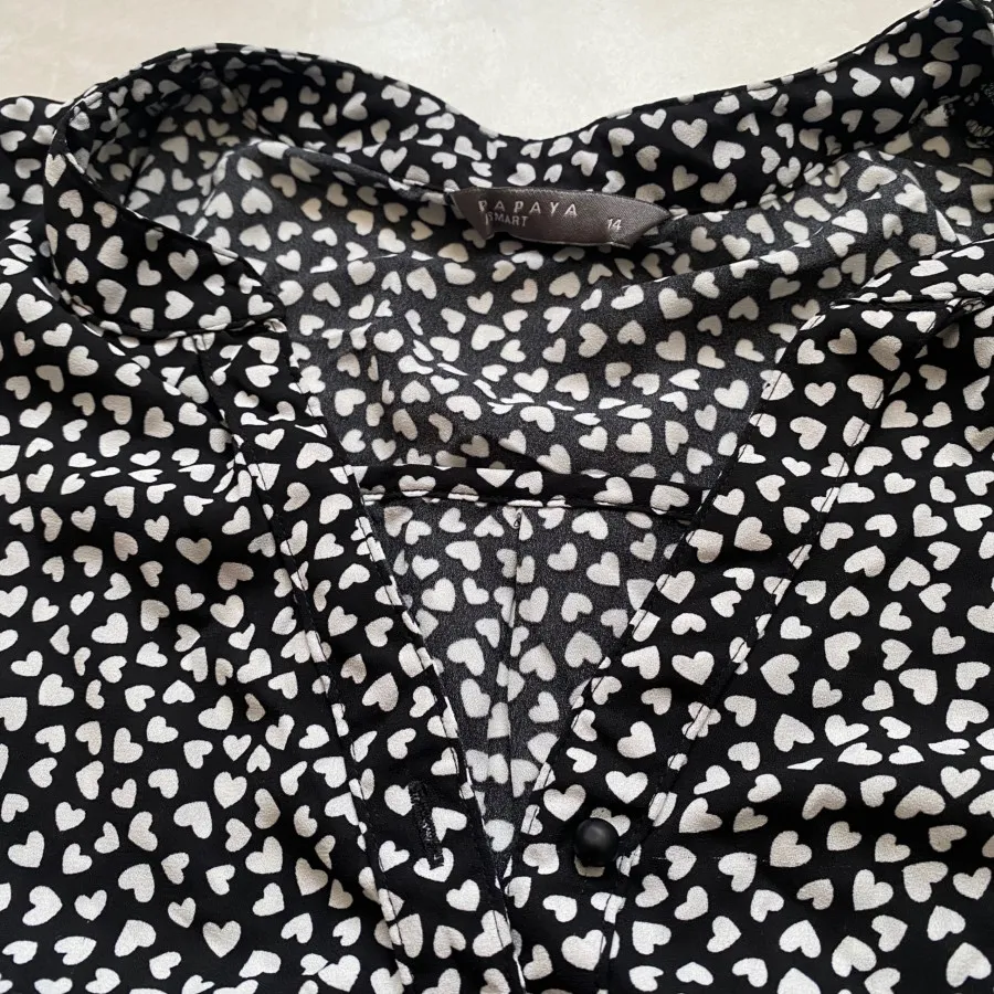 تاپ سفید مشکی