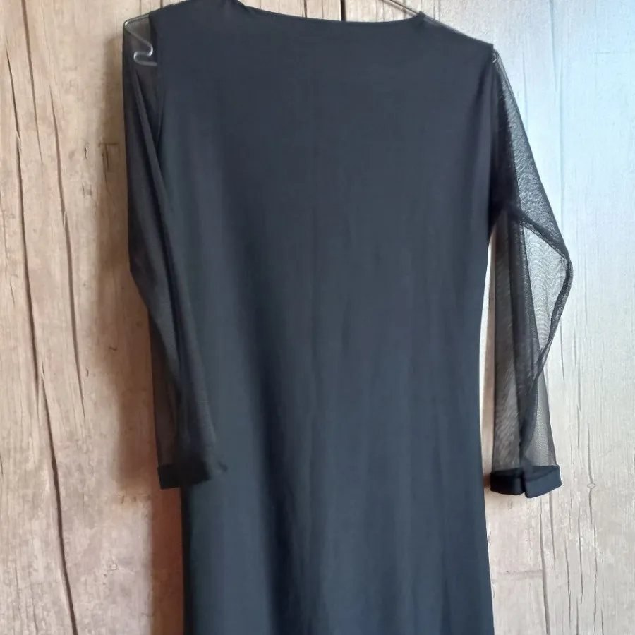 تونیک مشکی توری