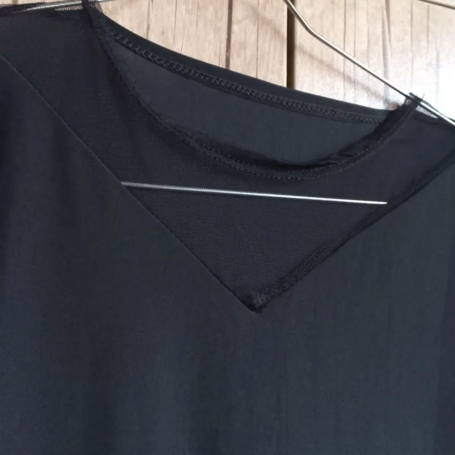 تونیک مشکی توری