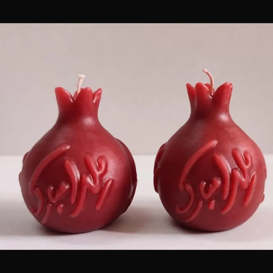 شمع انار یلدا