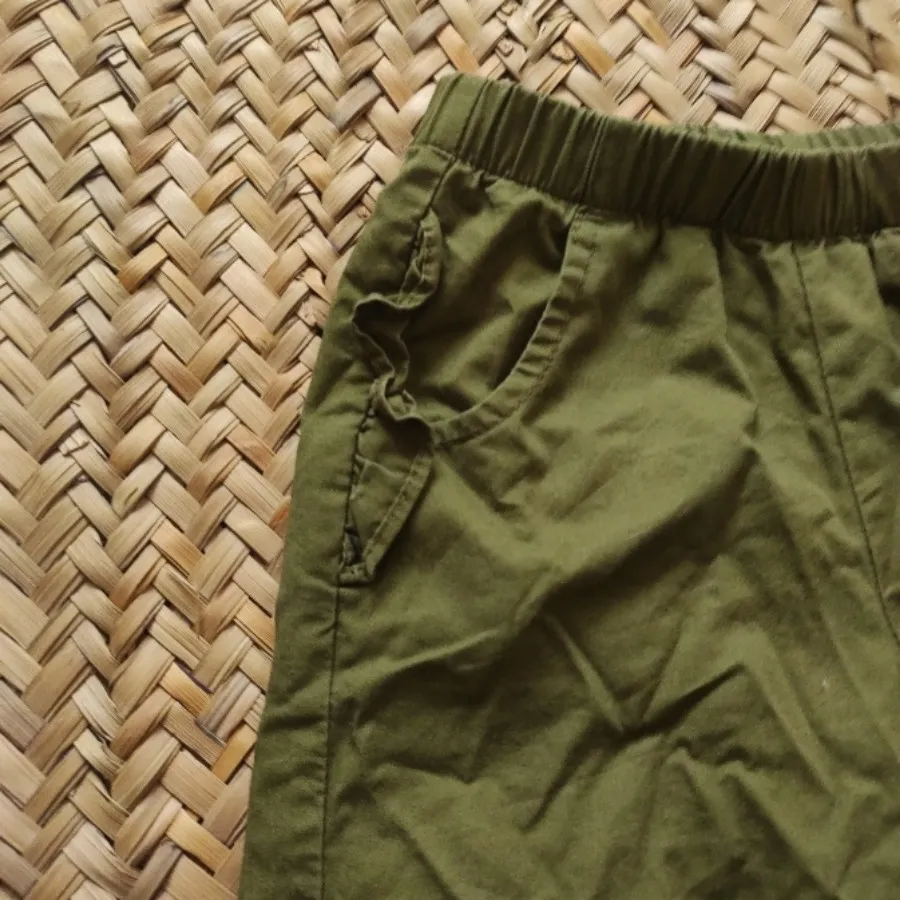 شلوارک کتان وارداتی